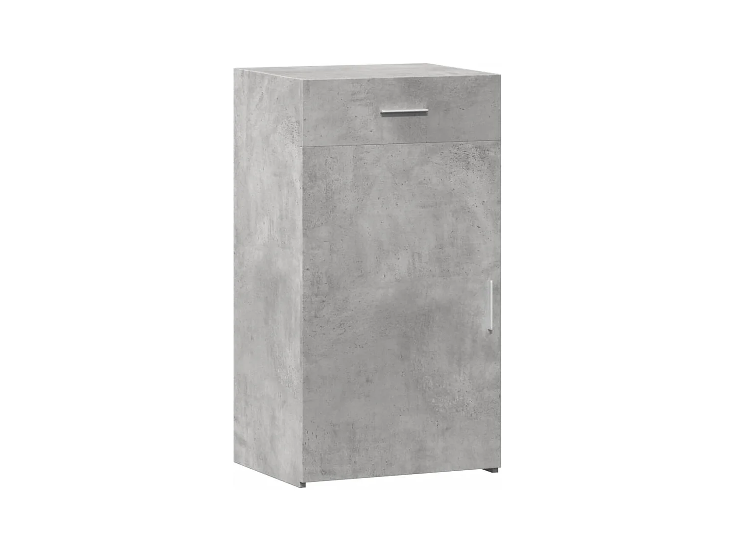 Credenza | Buffet | Armadio Grigio Cemento 50x42,5x93 cm in Legno Multistrato