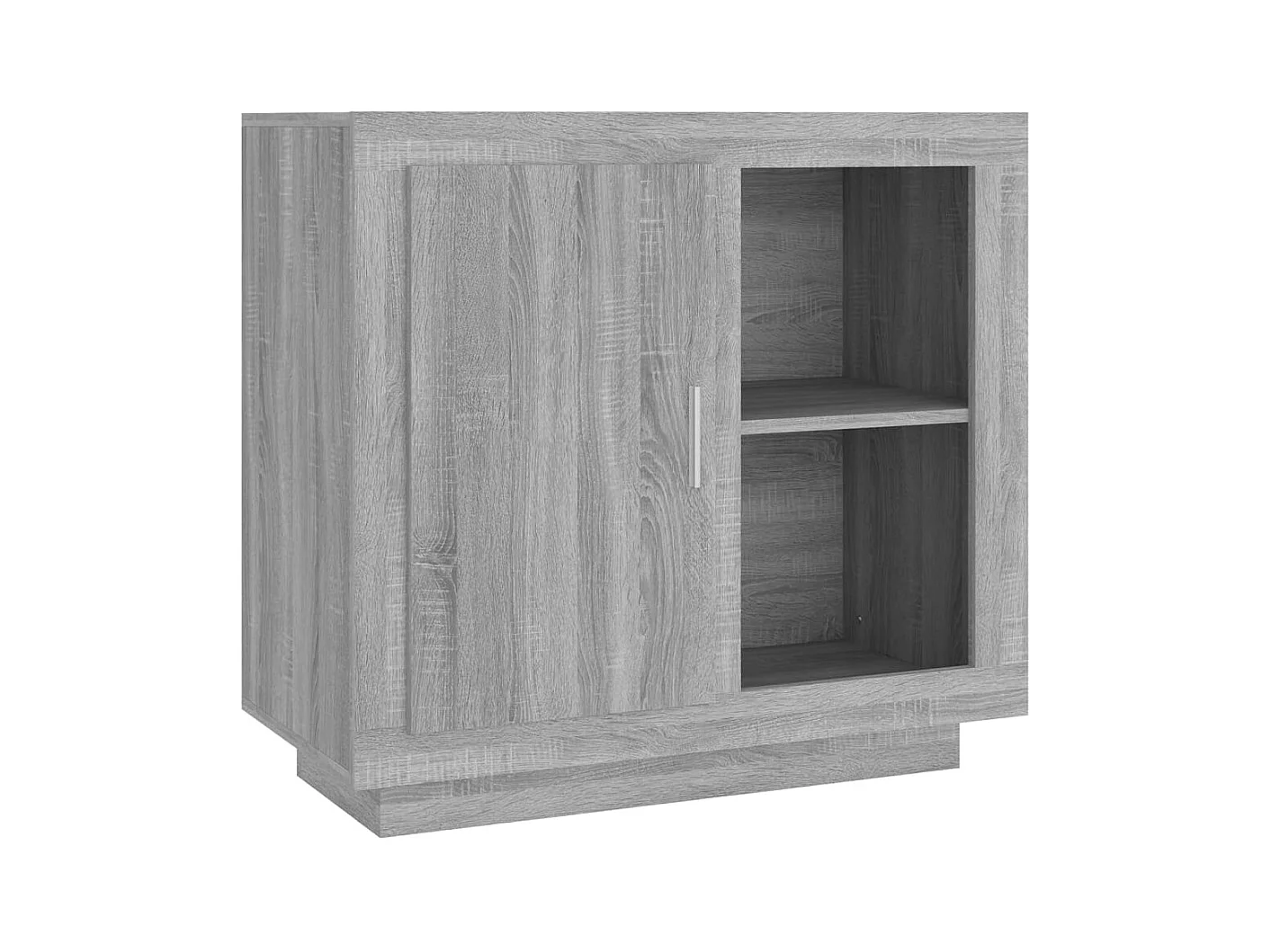 Credenza | Buffet | Armadio Grigio Sonoma 80x40x75 cm