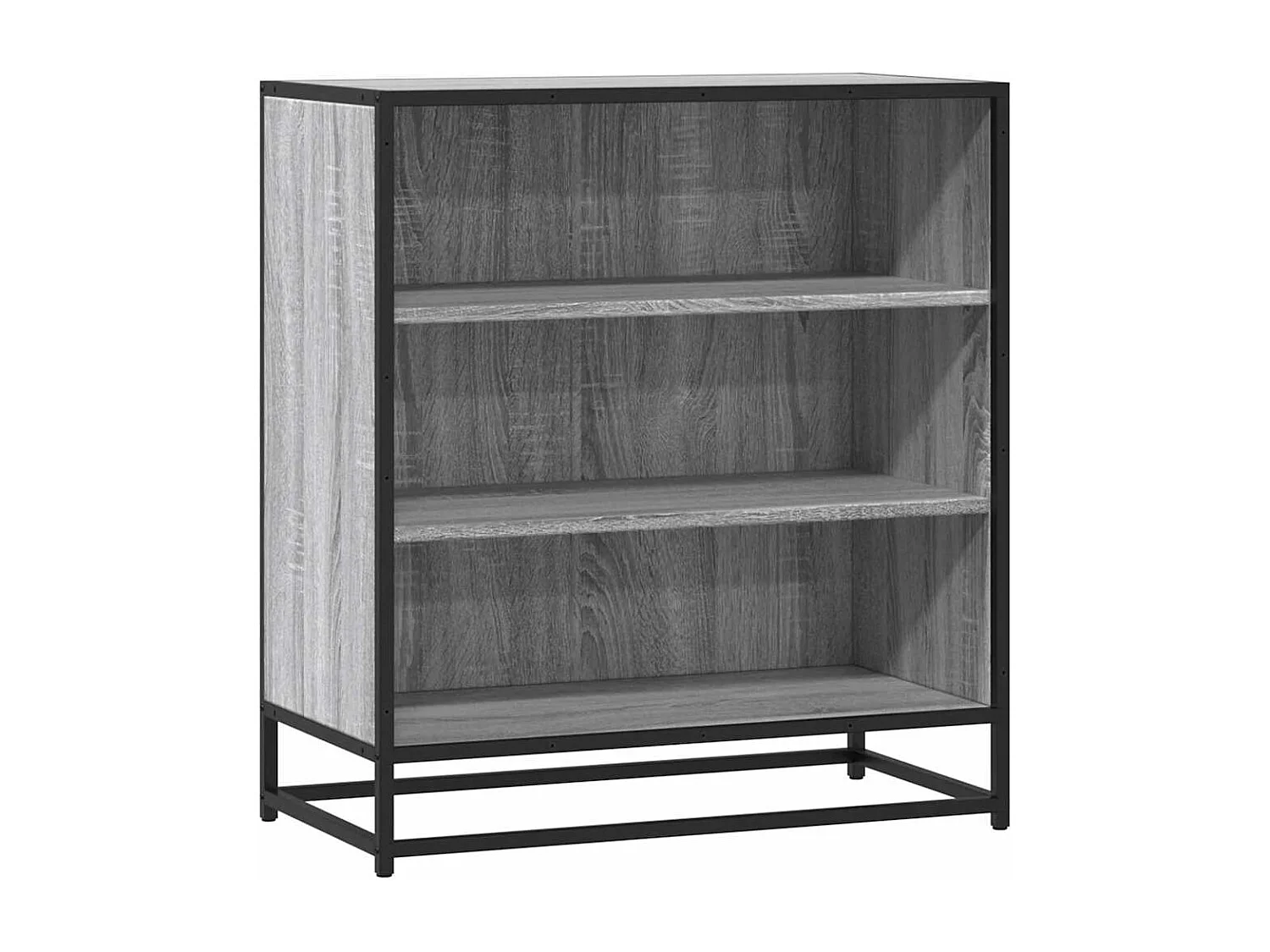 Buffet | Bahut | Meuble de rangement sonoma gris 68x35x76 cm bois d'ingénierie et métal