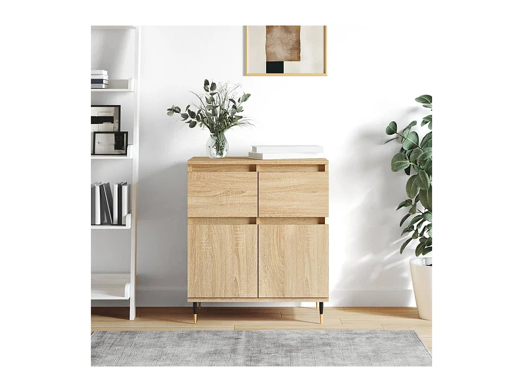 Buffet | Bahut | Meuble de rangement Chêne sonoma 60x35x70 cm Bois d'ingénierie