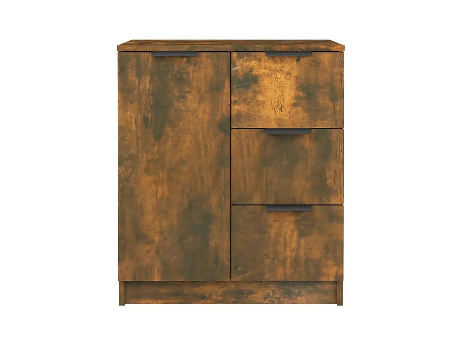 Buffet | Bahut | Meuble de rangement Chêne fumé 60x30x70 cm Bois d'ingénierie