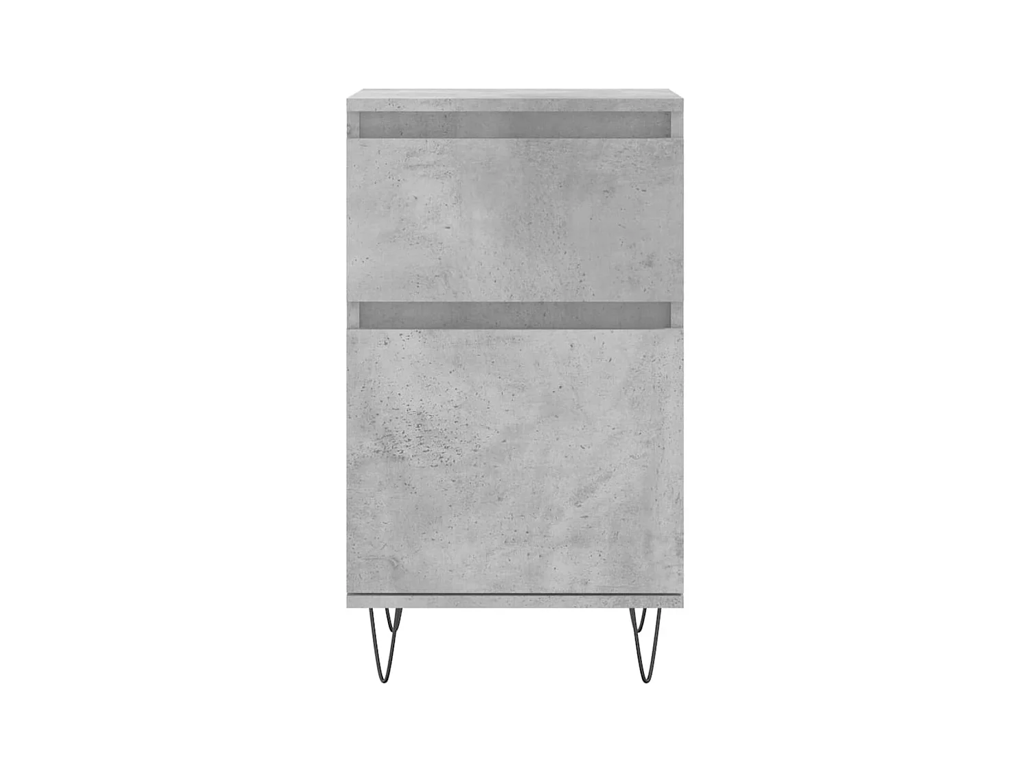 Credenza | Buffet | Armadio Grigio Cemento 40x35x70 cm in Legno Multistrato
