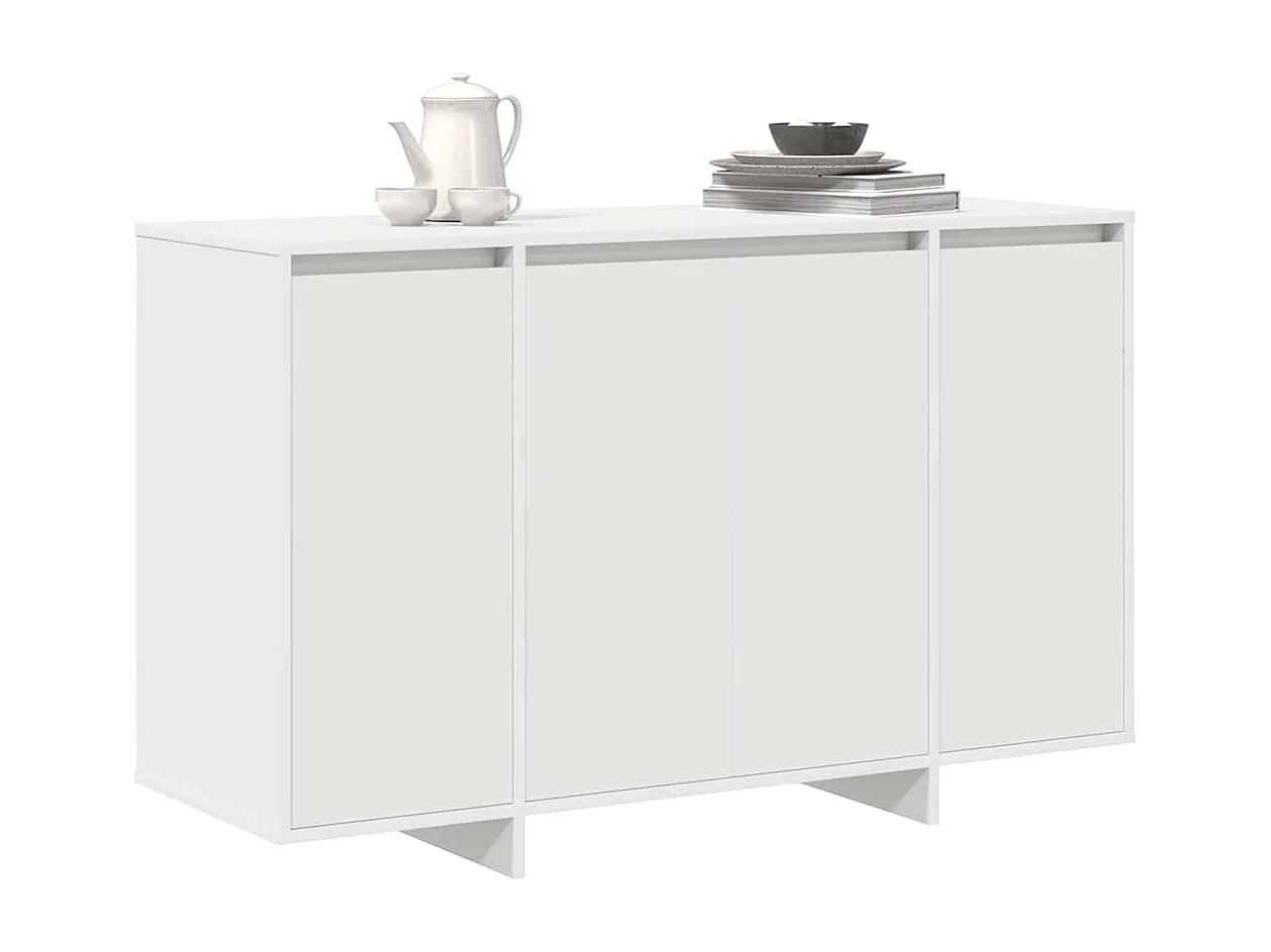 Buffet | Bahut | Meuble de rangement blanc Blanc Bois d'ingénierie 120 x 41 x 75 cm
