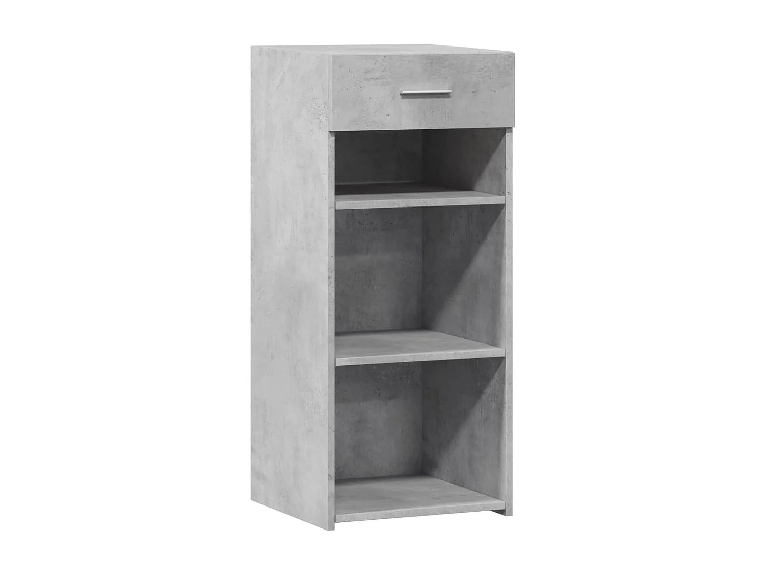 Buffet | Bahut | Meuble de rangement gris béton 40x42,5x93 cm bois d'ingénierie