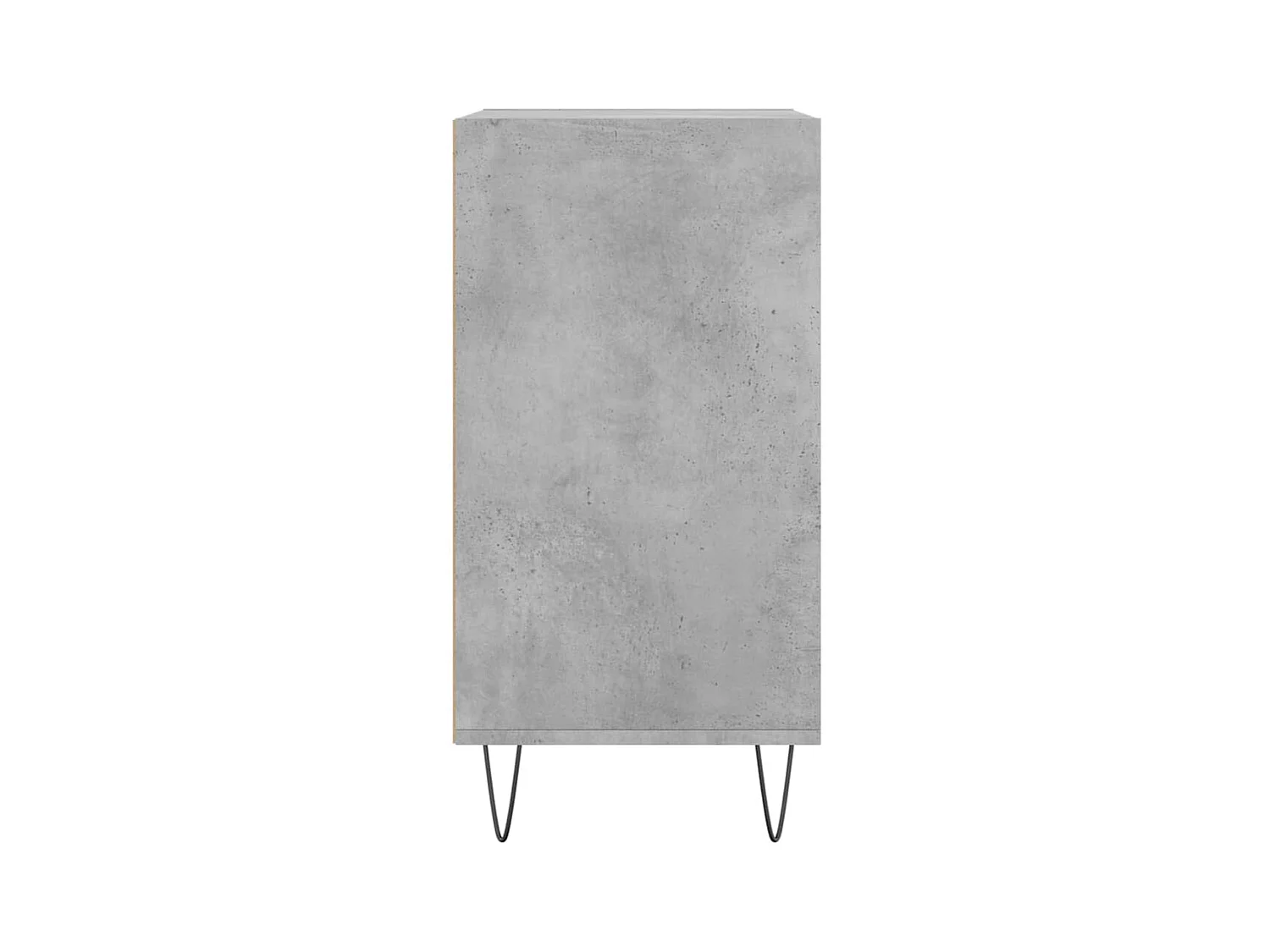 Buffet | Bahut | Meuble de rangement gris béton 57x35x70 cm bois d'ingénierie