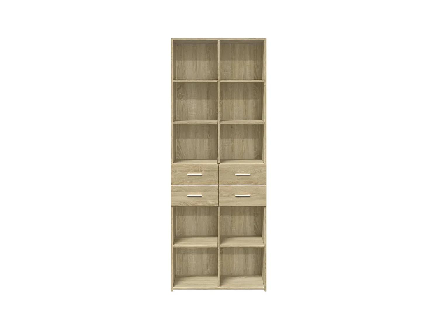 Credenza | Buffet | Armadio Rovere Sonoma 70x42,5x185 cm in Legno Multistrato