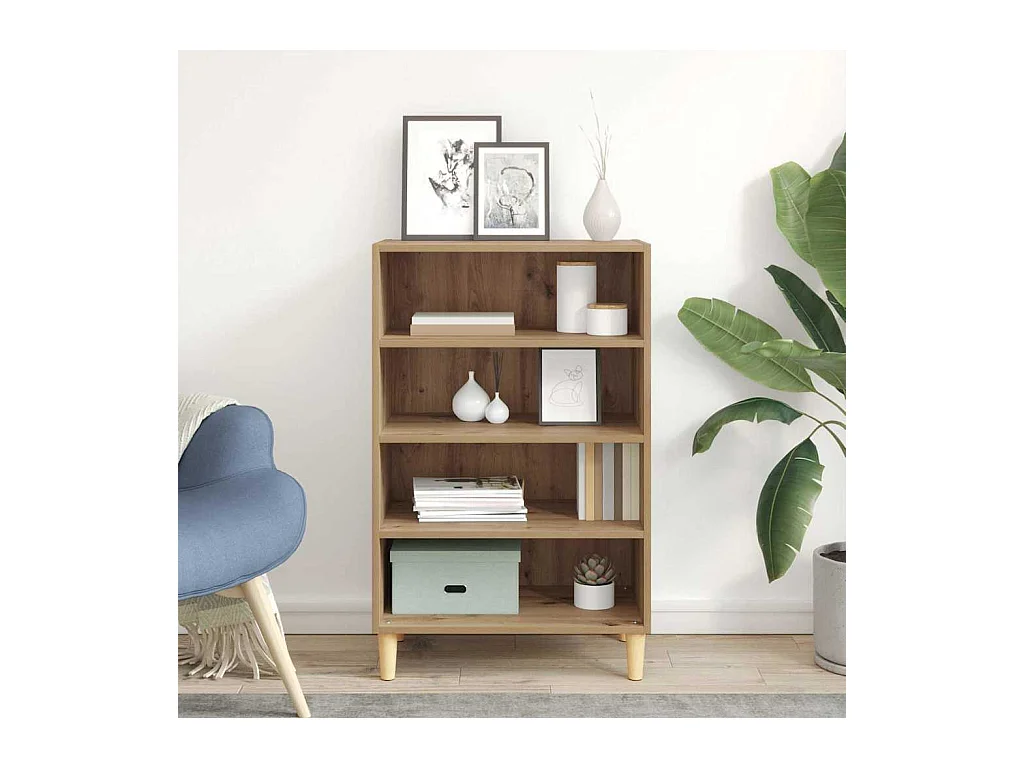 Credenza | Buffet | Armadio rovere artigianale 57 x 35 x 90 cm Legno multistrato