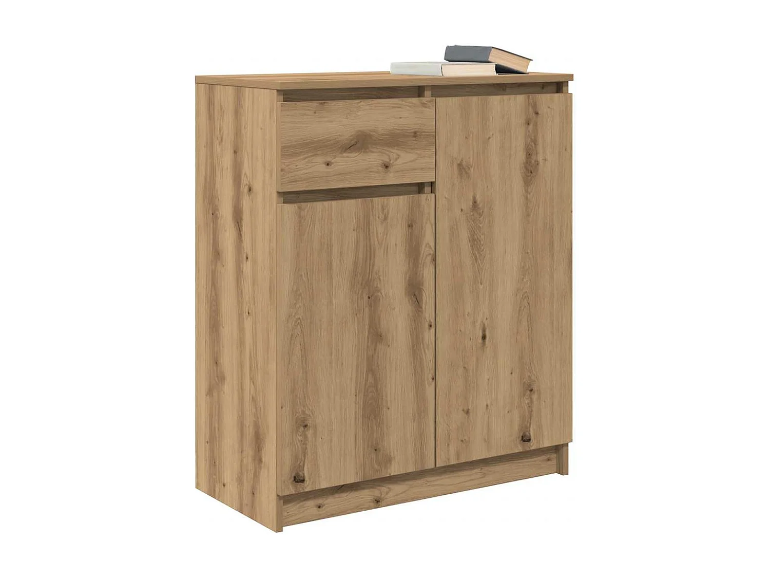 Buffet | Commode à tiroir | Meuble de rangement avec tiroir chêne artisanal 71x35x84 cm bois ingénierie