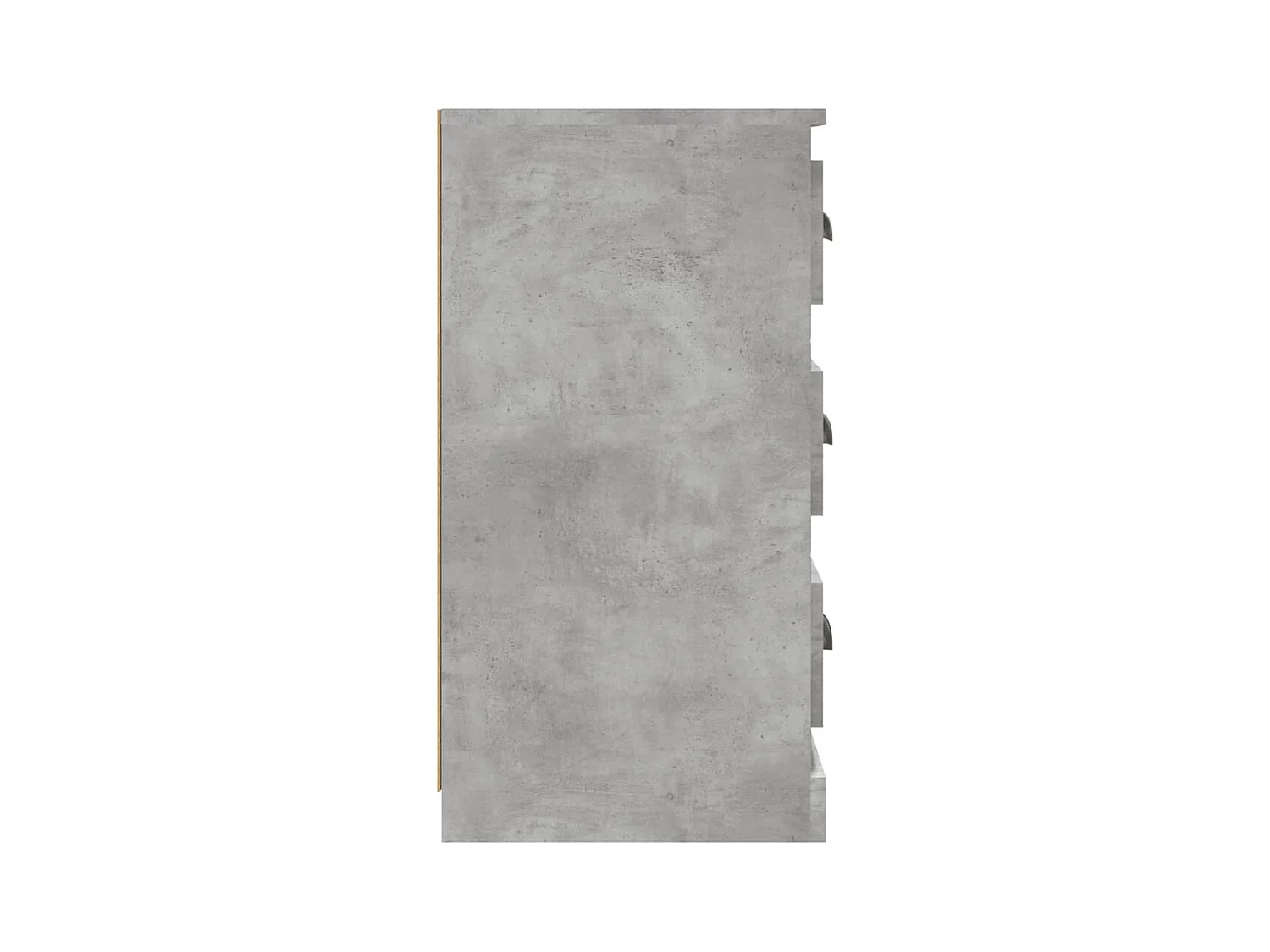 Buffets | Bahuts | Meuble de rangement 2 pcs gris béton bois d'ingénierie