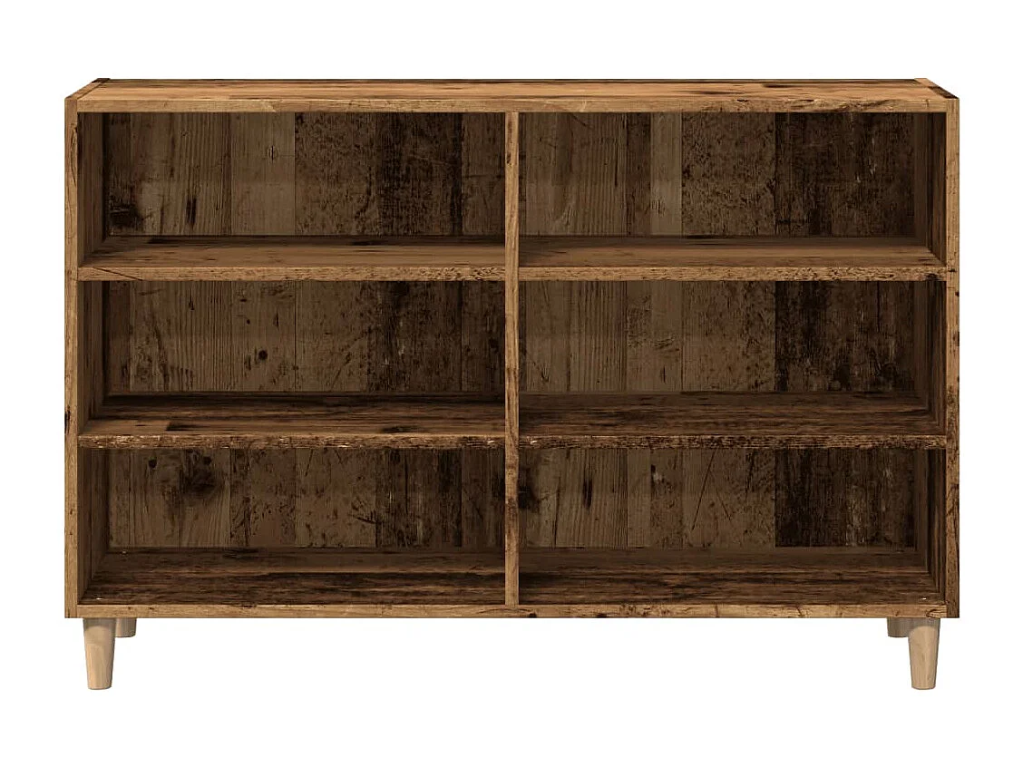Buffet | Bahut | Meuble de rangement vieux bois 103,5x35x70 cm bois d'ingénierie