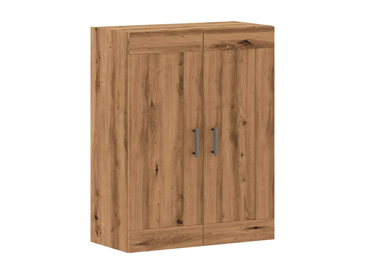 Buffet | Bahut | Meuble de rangement chêne artisanal 69,5x34x90 cm bois d'ingénierie