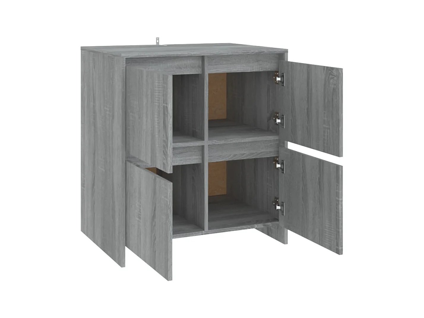 Credenza | Buffet | Armadio Grigio Sonoma 70x41x75 cm in Truciolato