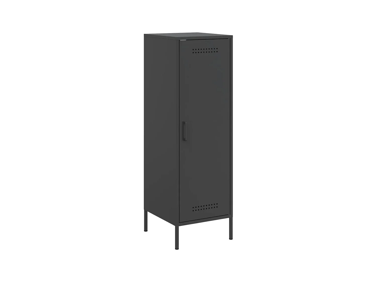 Credenza | Buffet | Armadio Nera 36x39x113 cm in Acciaio