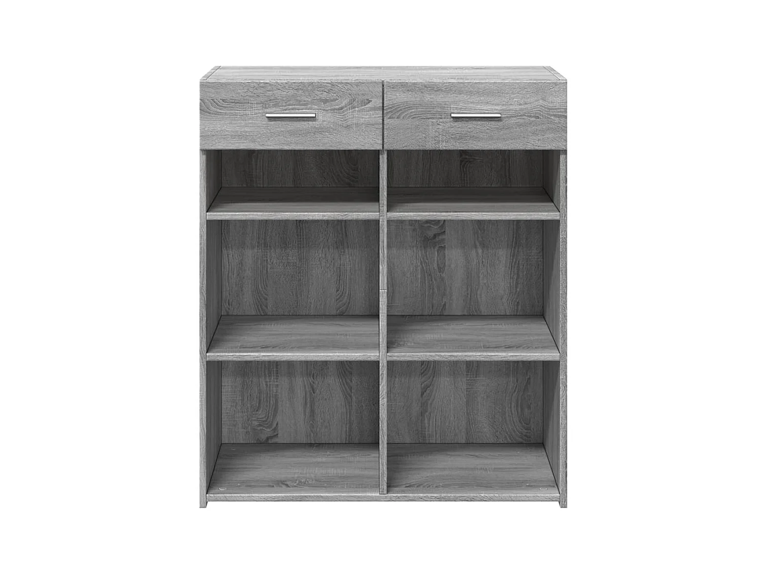 Buffet | Bahut | Meuble de rangement sonoma gris 80x42,5x93 cm bois d'ingénierie