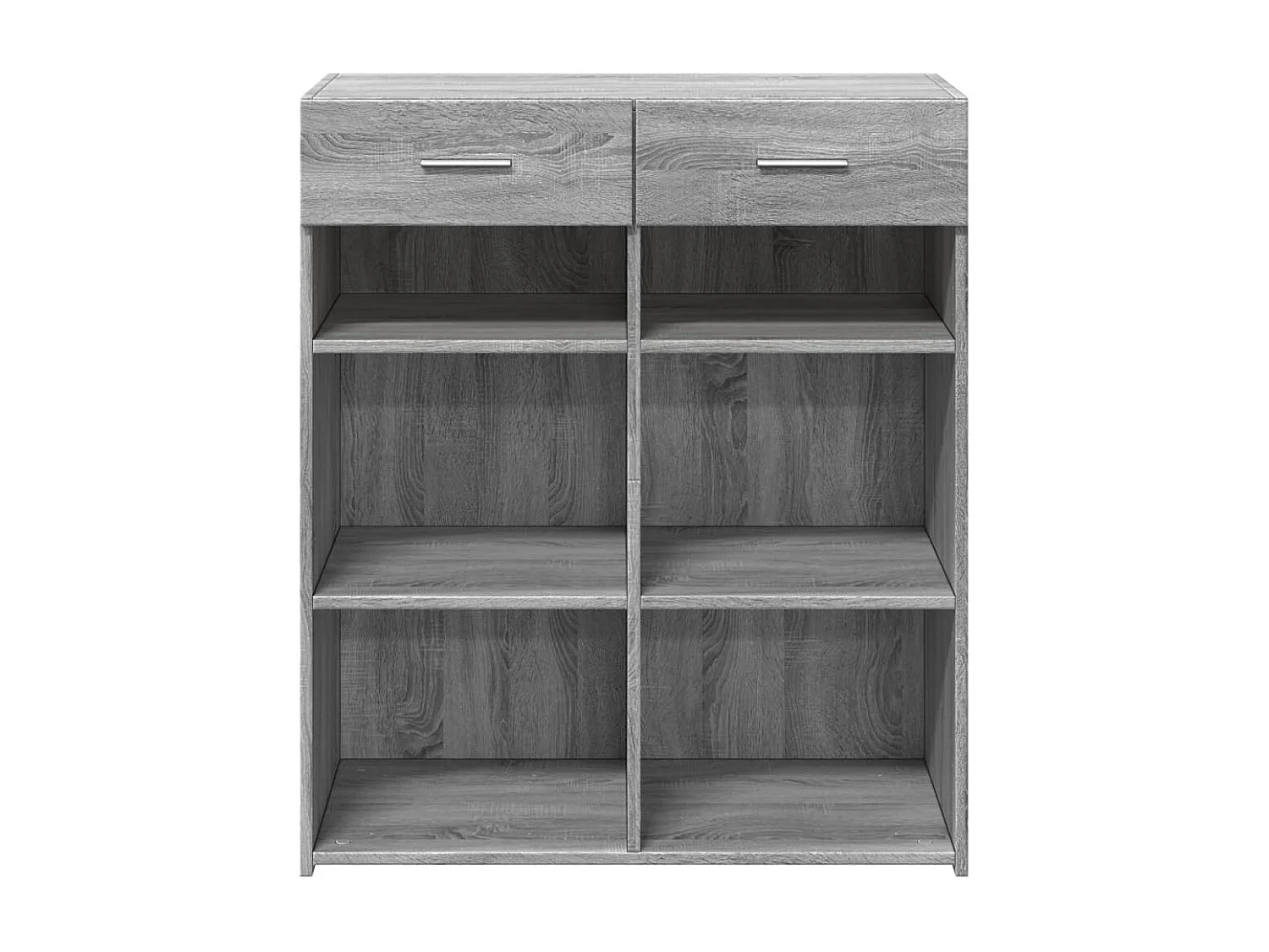 Buffet | Bahut | Meuble de rangement sonoma gris 80x42,5x93 cm bois d'ingénierie