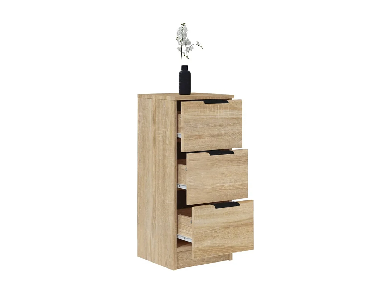 Buffets | Bahuts | Meuble de rangement 2 pcs Chêne Sonoma 30x30x70 cm Bois d'ingénierie