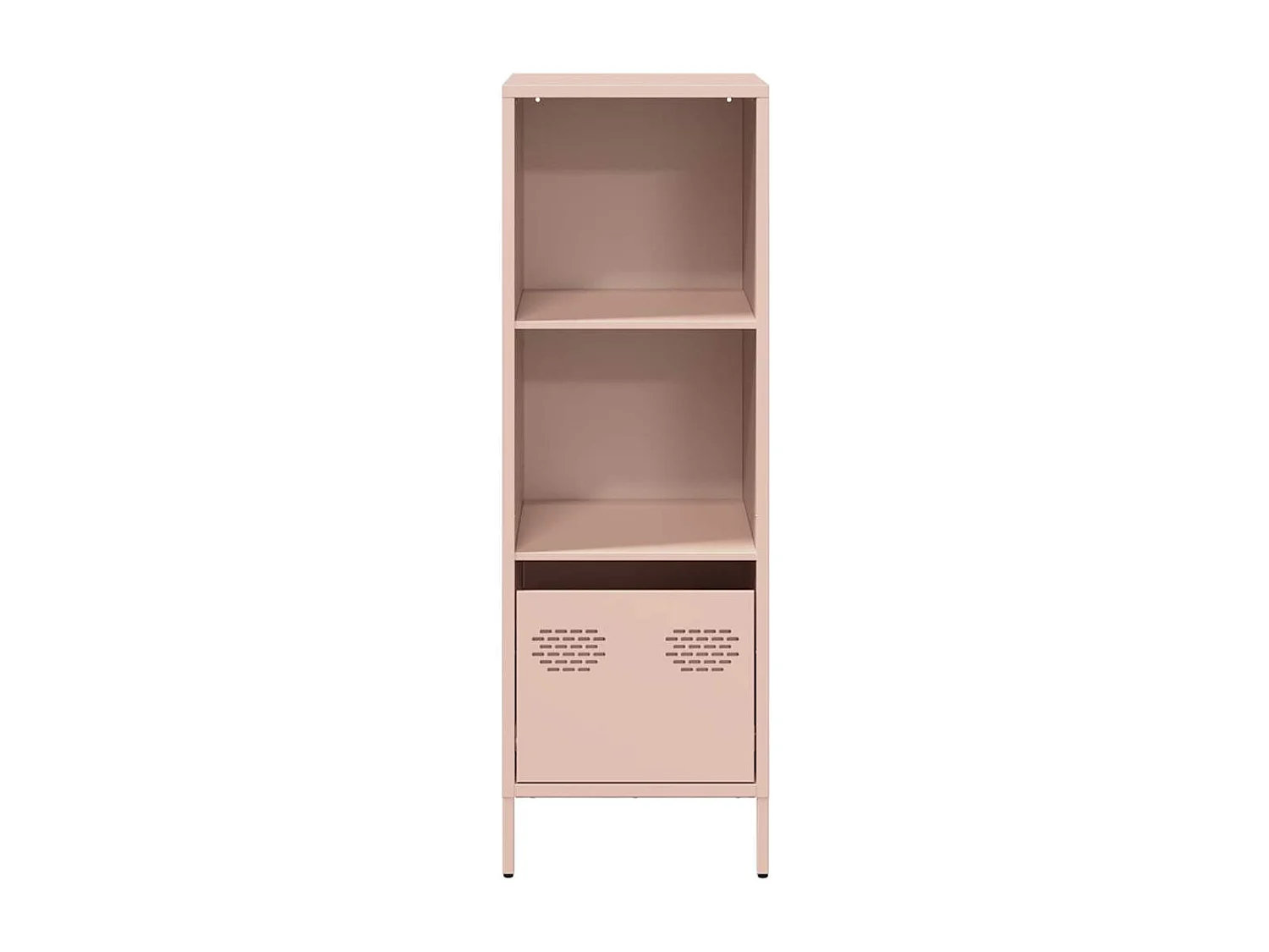 Credenza | Buffet | Armadio Rosa 35x39x103,5 cm in Acciaio