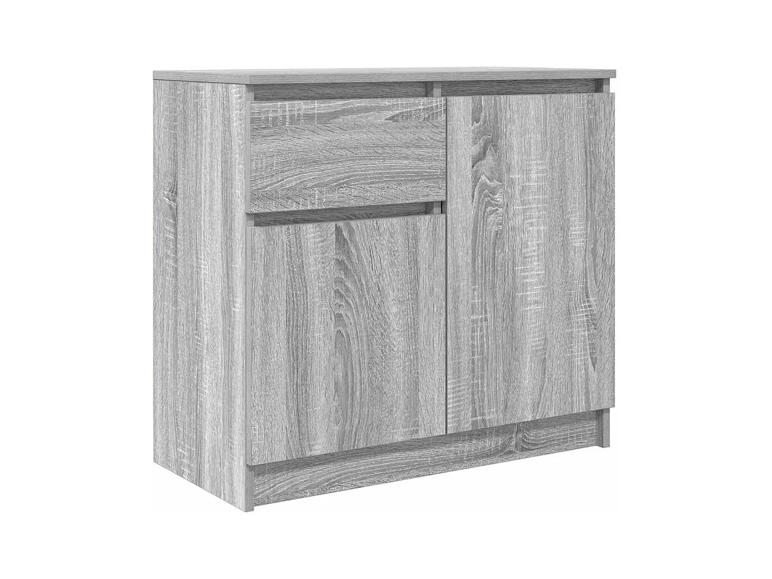 Credenza | Buffet | Armadio con Cassetto Grigio Sonoma 71x35x65 cm in Truciolato