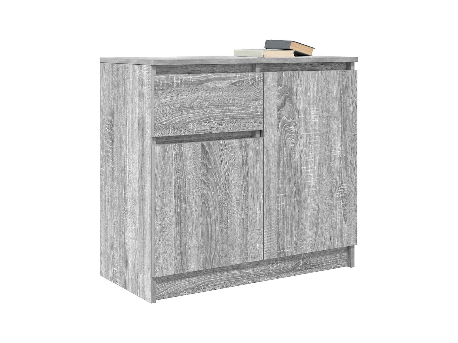 Credenza | Buffet | Armadio con Cassetto Grigio Sonoma 71x35x65 cm in Truciolato