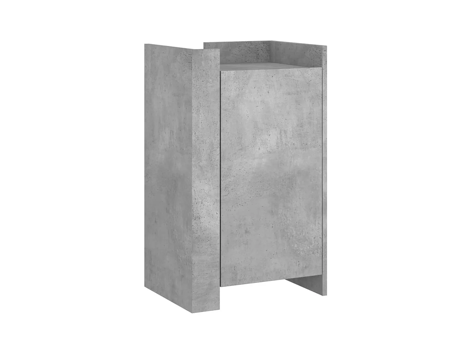 Credenza | Buffet | Armadio Grigio Cemento 45x35x75 cm in Legno Multistrato