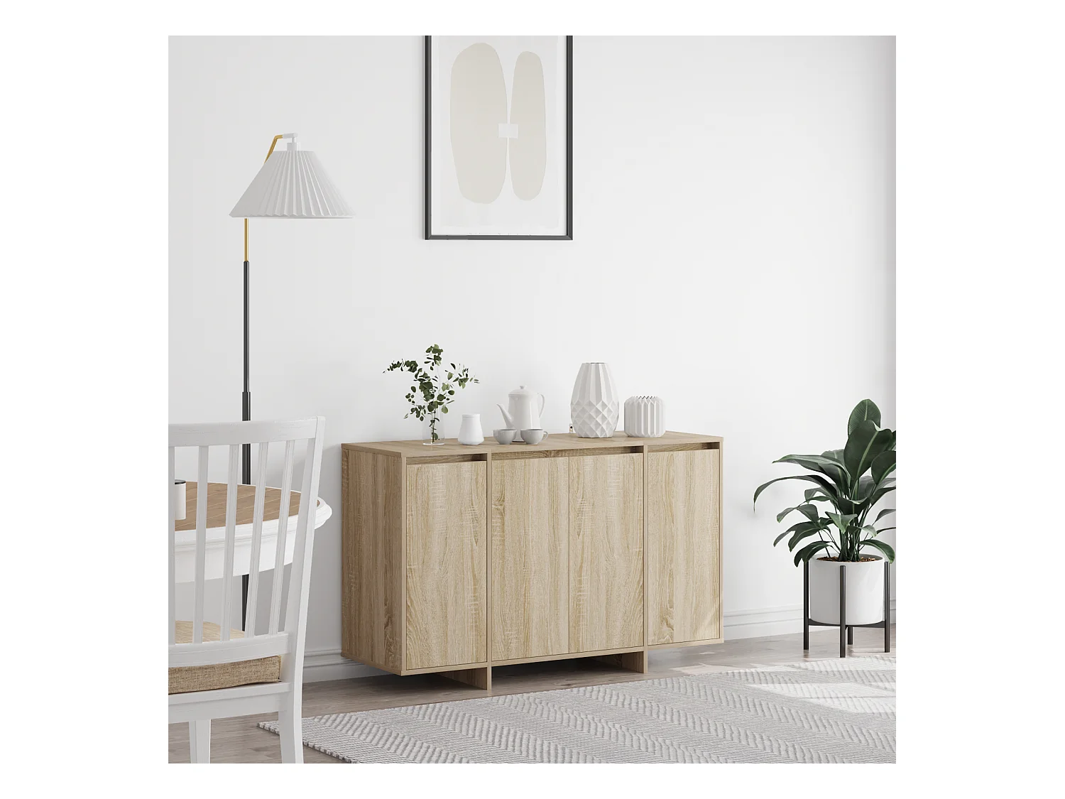 Credenza | Buffet | Armadio in Quercia Sonoma Quercia Sonoma Legno ingegnerizzato