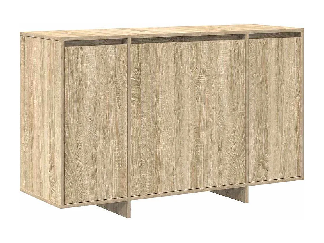 Buffet | Bahut | Meuble de rangement en chêne de Sonoma Chêne de Sonoma Bois d'ingénierie