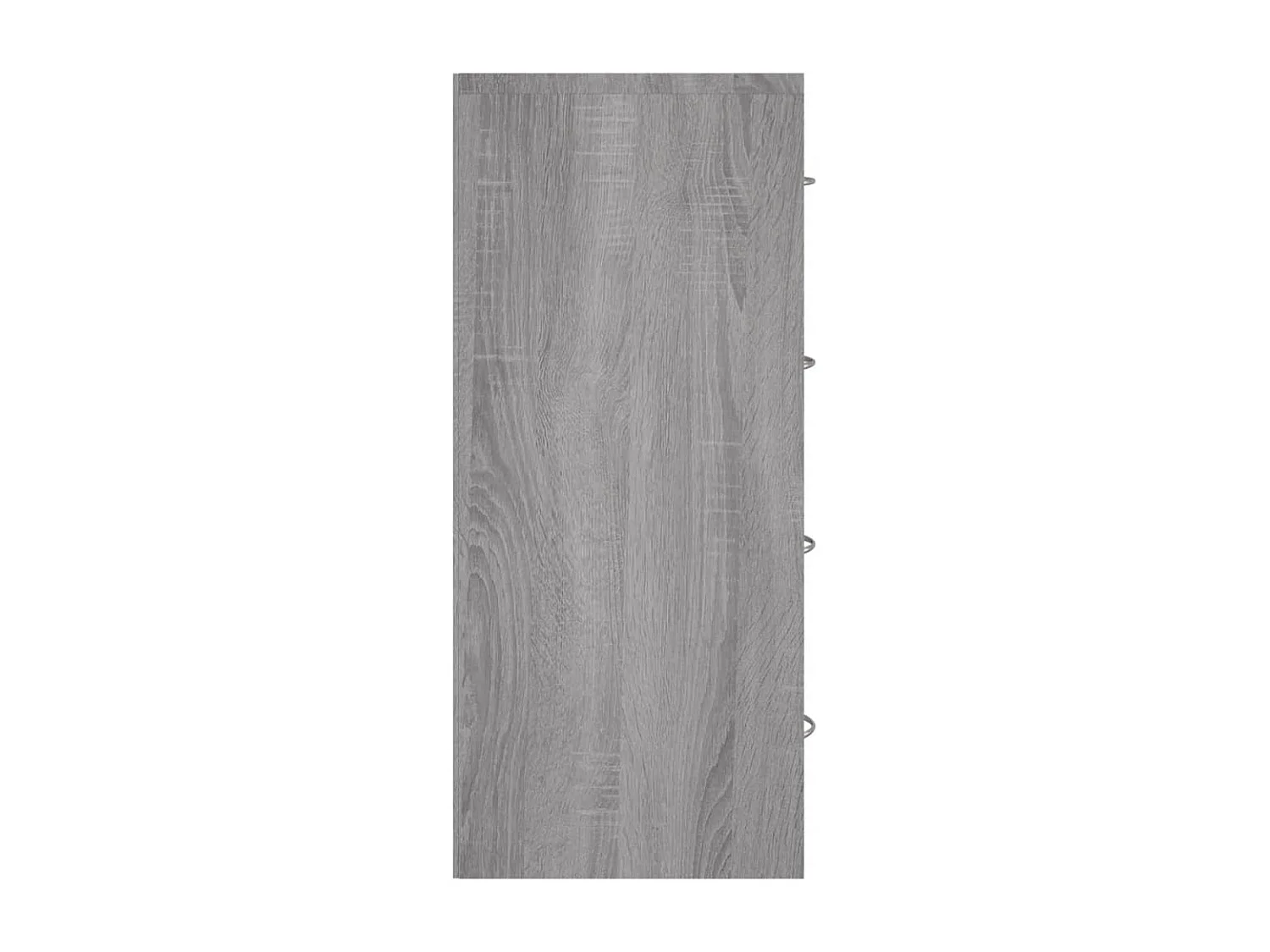Credenza | Buffet | Armadio con 4 Cassetti 60x30,5x71 cm Grigio sonoma