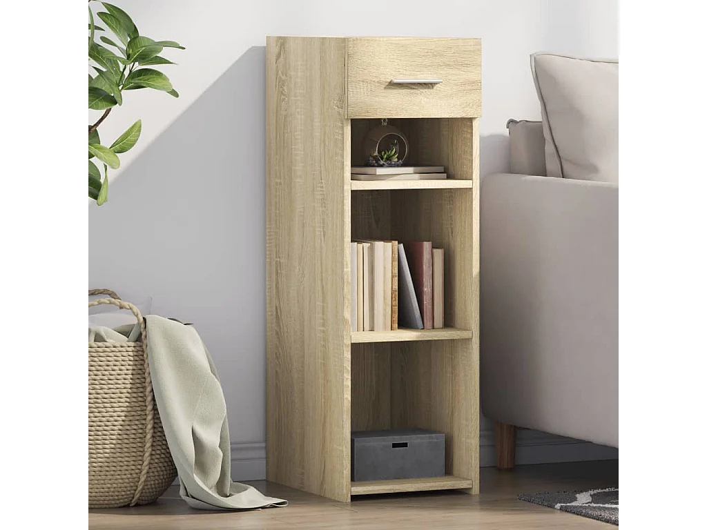 Buffet | Bahut | Meuble de rangement chêne sonoma 30x42,5x93 cm bois d'ingénierie