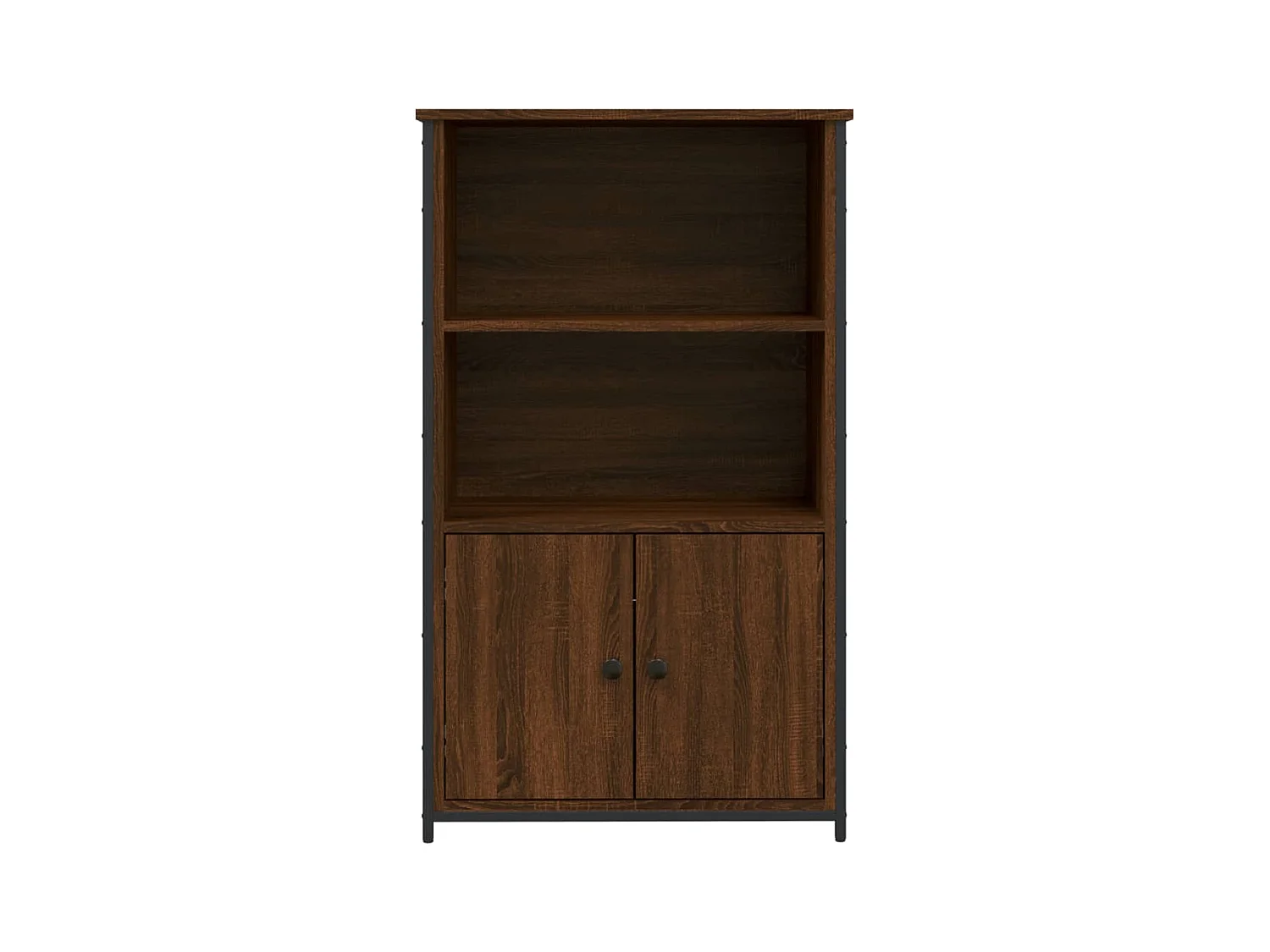 Buffet | Bahut | Meuble de rangement haut chêne marron 62x32x103,5 cm bois d'ingénierie