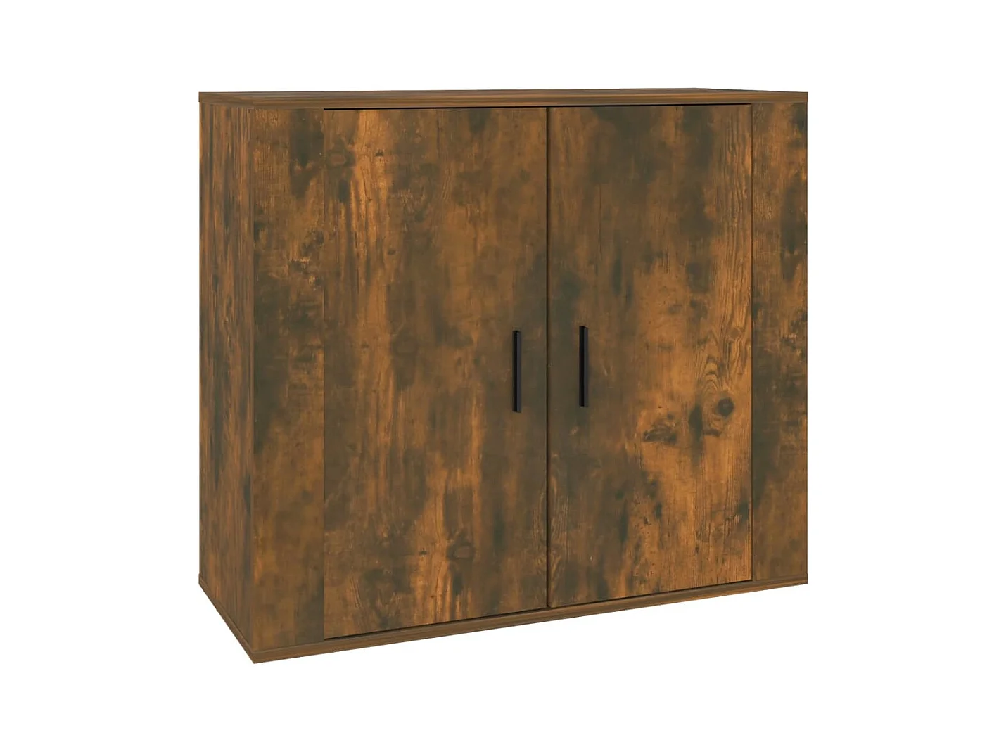 Buffet | Bahut | Meuble de rangement Chêne fumé 80x33x70 cm Bois d'ingénierie