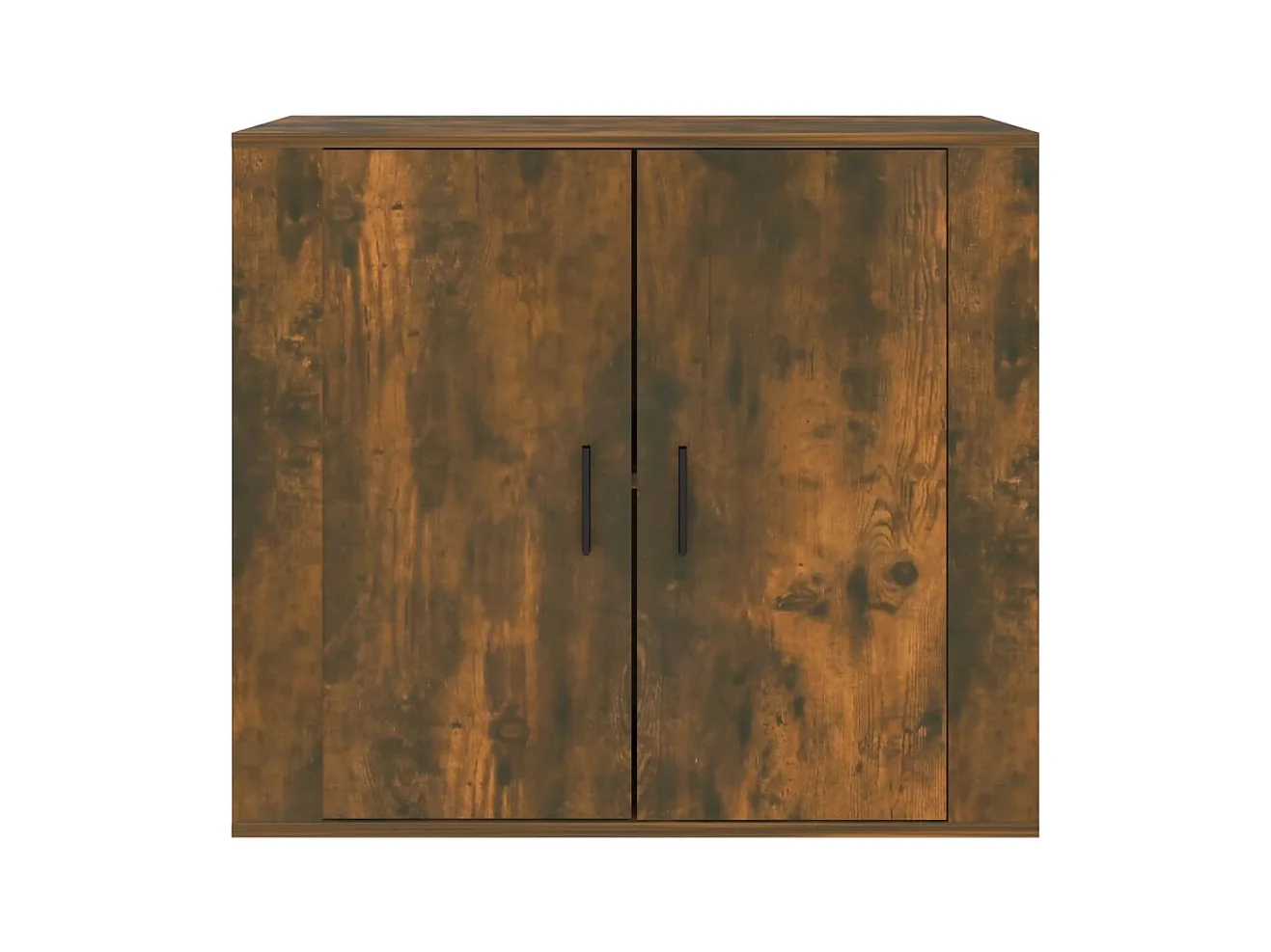 Buffet | Bahut | Meuble de rangement Chêne fumé 80x33x70 cm Bois d'ingénierie