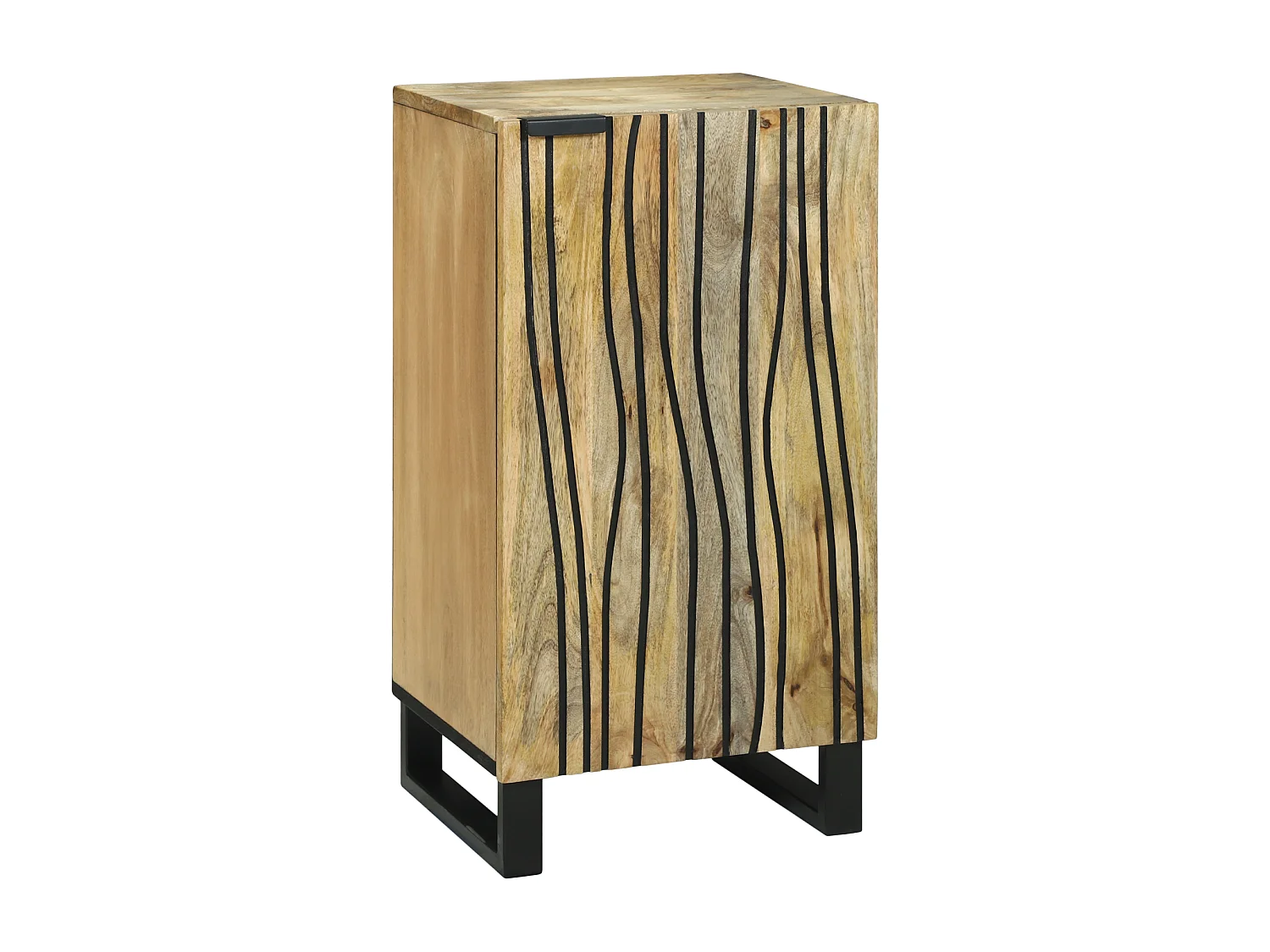 Buffet | Sideboard | Dressoir Bruin 40 x 33 x 75 cm massief mangohout