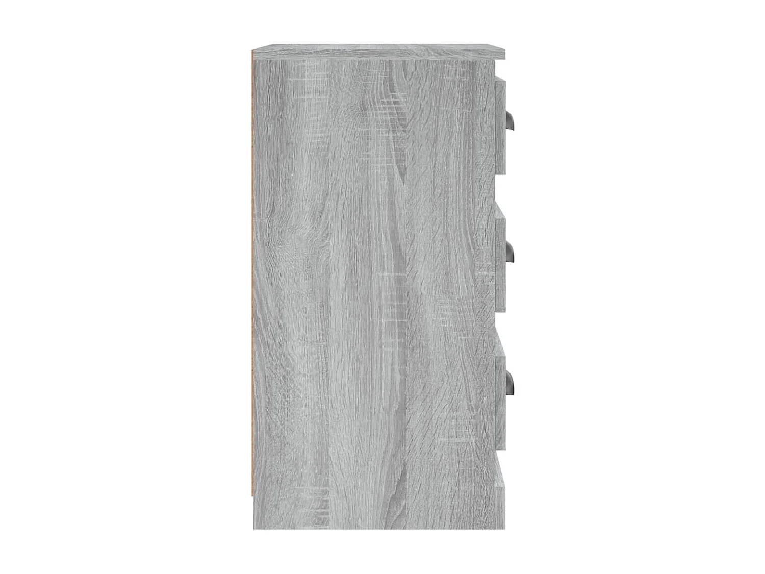 Credenza | Buffet | Armadio Grigio Sonoma 36x35,5x67,5 cm in Legno Multistrato