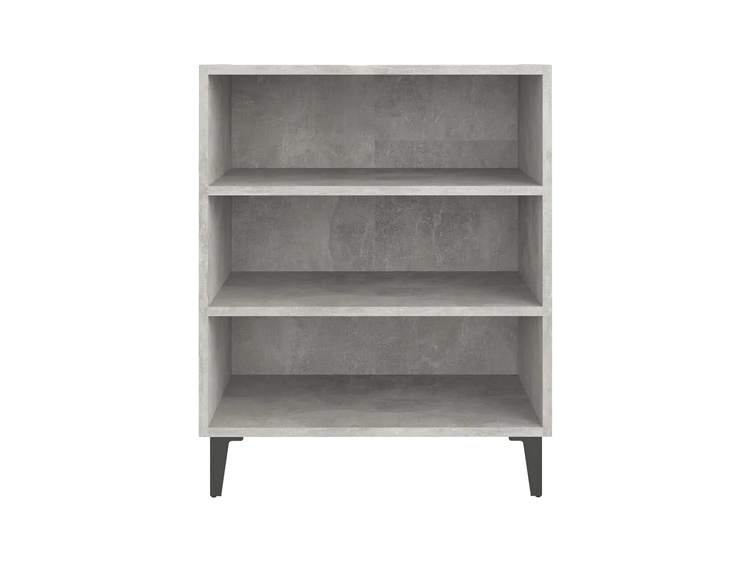 Buffet | Bahut | Meuble de rangement gris béton 57x35x70 cm bois d'ingénierie