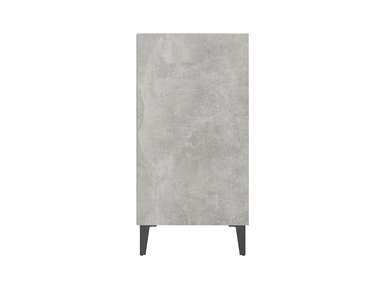 Buffet | Bahut | Meuble de rangement gris béton 57x35x70 cm bois d'ingénierie