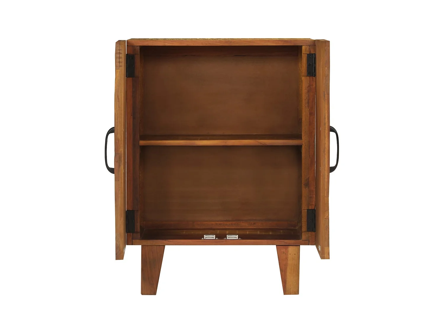 Buffet | Bahut | Meuble de rangement sculpté à la main 55x30x75 cm bois massif récupération