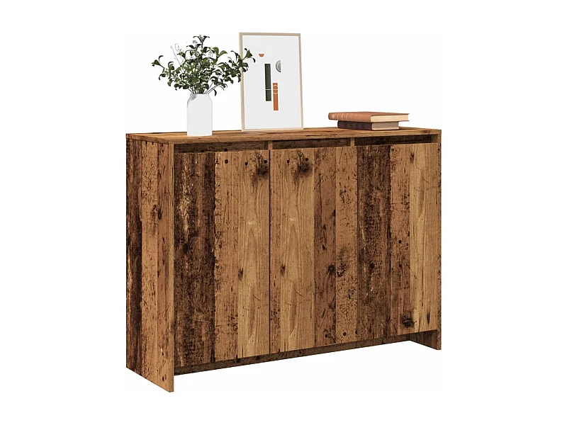 Buffet | Bahut | Meuble de rangement vieux bois 102x33x75 cm bois d'ingénierie