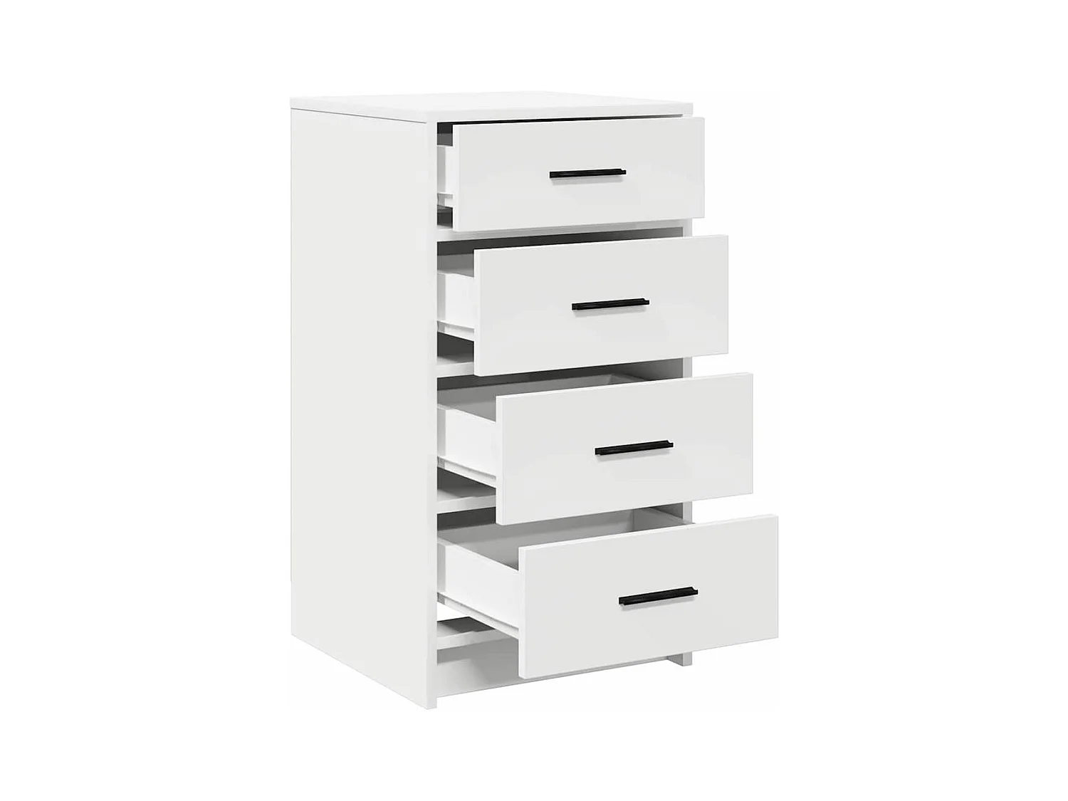 Buffet | Bahut | Meuble de rangement Blanc 40x41x75 cm en bois d'ingénierie