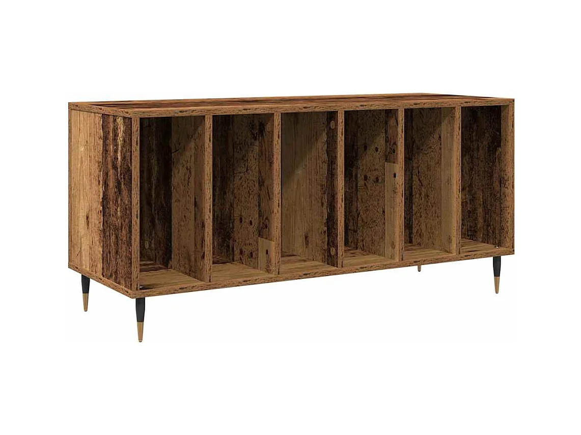 Credenza | Buffet | Armadio per dischi in legno vecchio 100x38x48 cm in legno ingegnerizzato