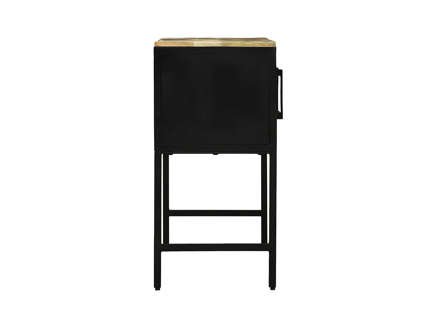 Buffet | Commode à tiroir | Meuble de rangement 100x35x70 cm en bois massif brut de mangue