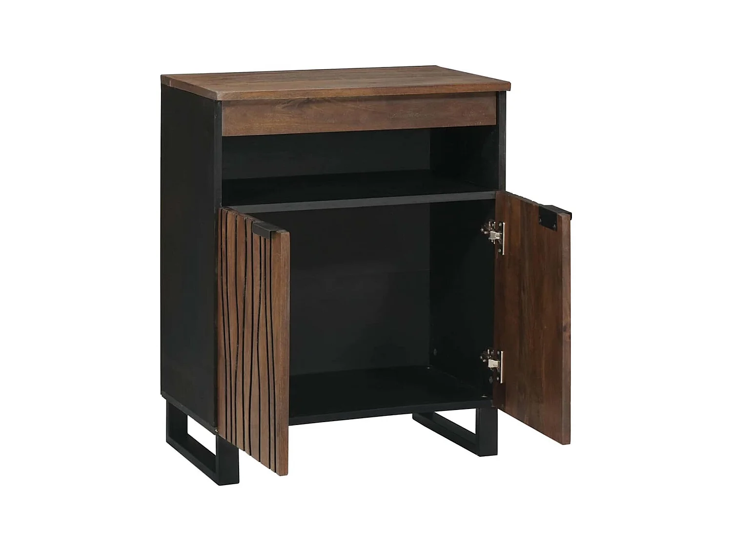 Buffet | Bahut | Meuble de rangement 60 x 33,5 x 75 cm en bois massif et reconstitué