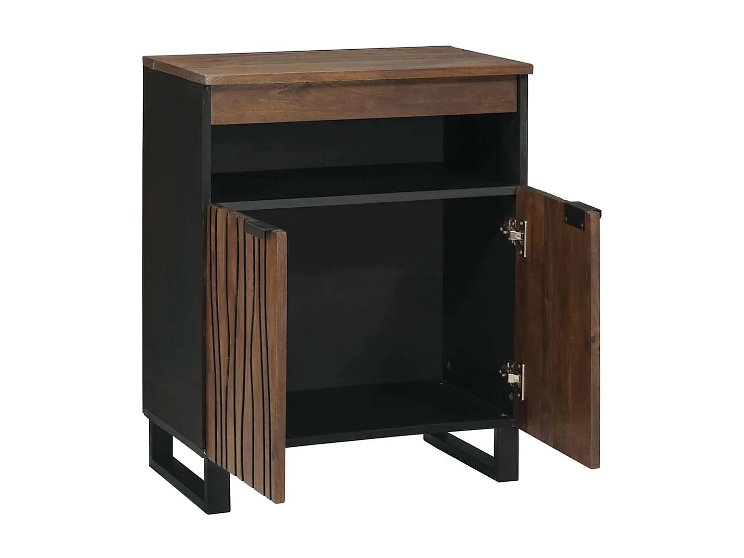 Buffet | Bahut | Meuble de rangement 60 x 33,5 x 75 cm en bois massif et reconstitué