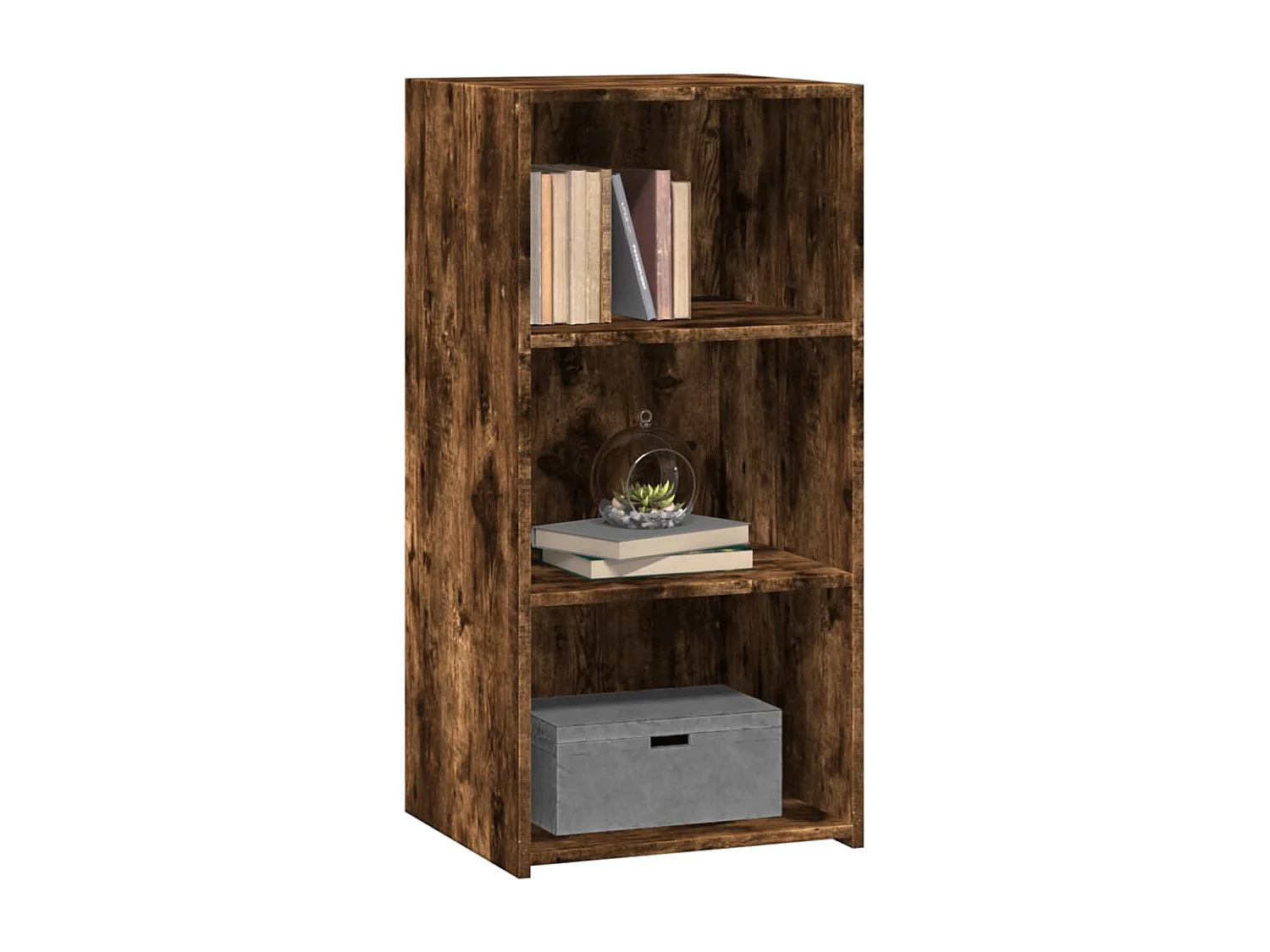 Credenza | Buffet | Armadio Rovere Fumo 45x41x93 cm in Legno Multistrato