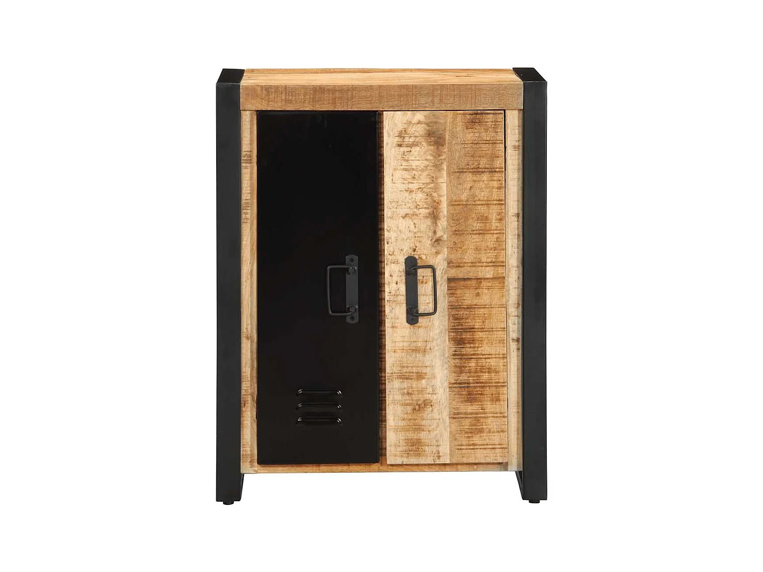 Buffet | Bahut | Meuble de rangement 55x35x70 cm bois de manguier brut massif