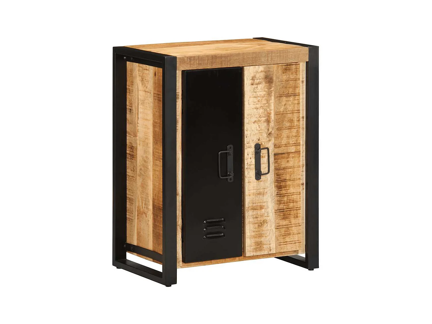 Buffet | Bahut | Meuble de rangement 55x35x70 cm bois de manguier brut massif