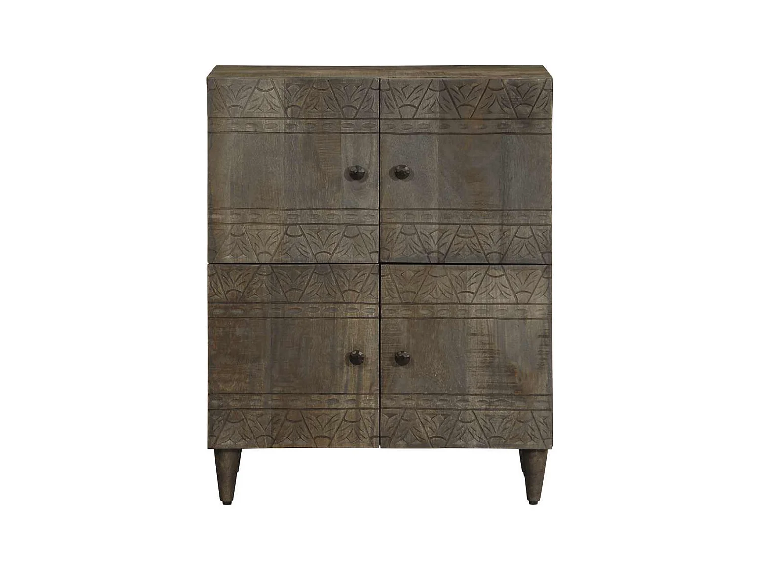 Buffet | Bahut | Meuble de rangement 60x33x75 cm Bois massif de manguier