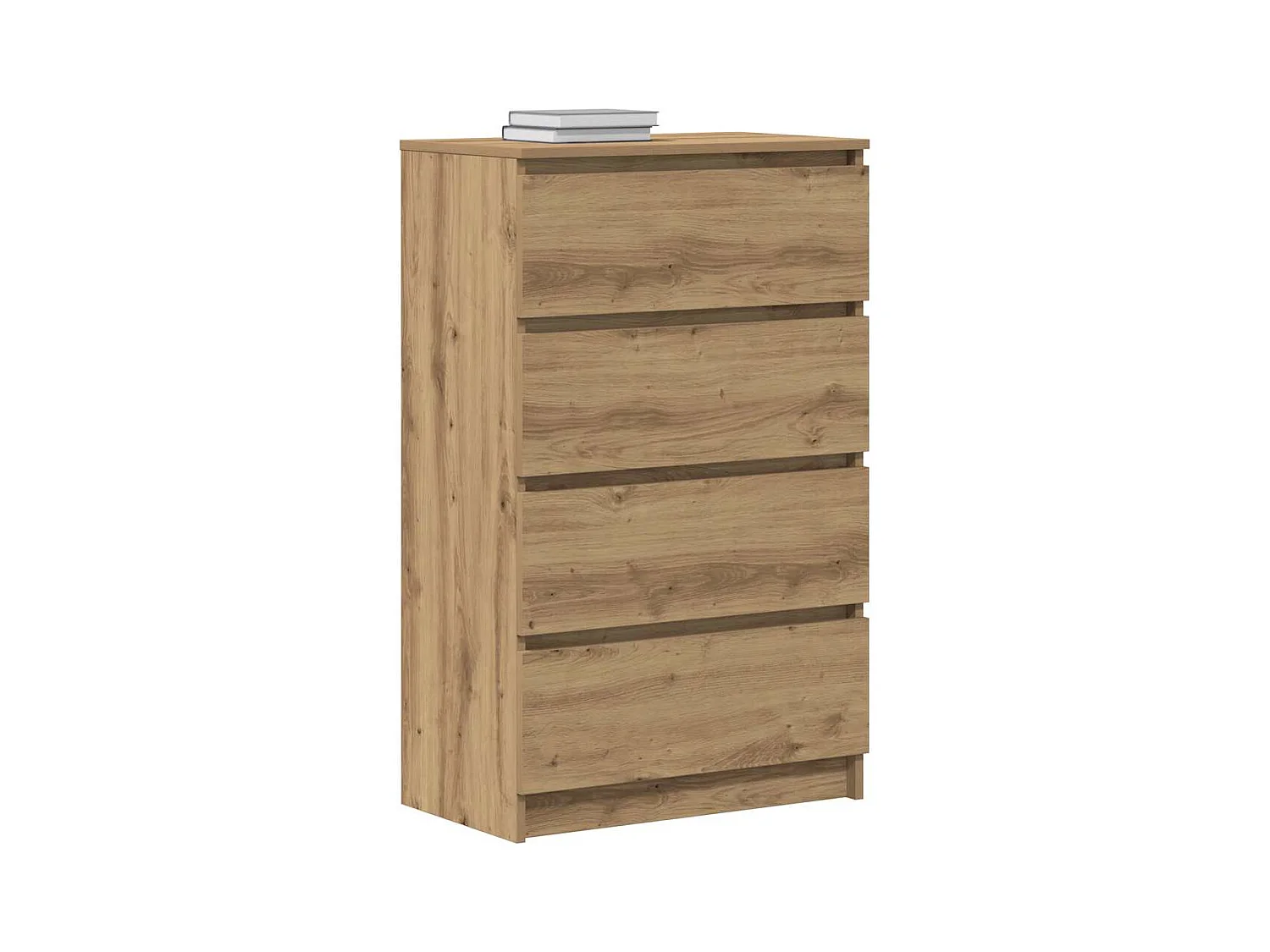 Credenza | Buffet | Armadio Rovere Artigianale 60x35x98,5 cm in Legno Multistrato