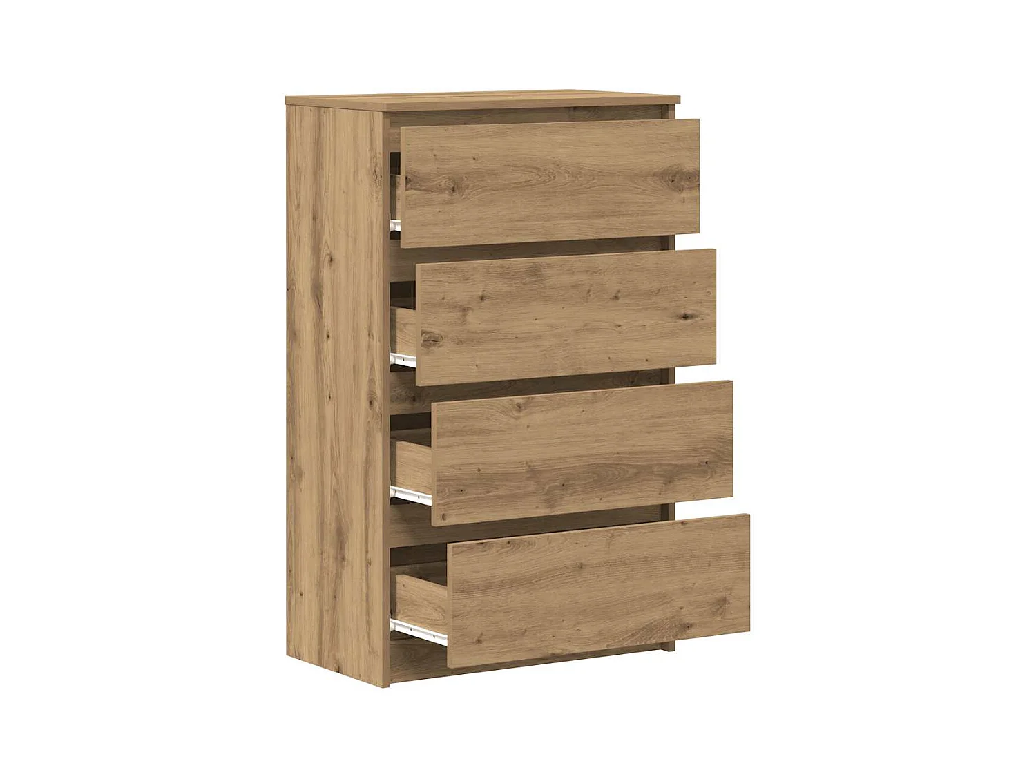 Credenza | Buffet | Armadio Rovere Artigianale 60x35x98,5 cm in Legno Multistrato