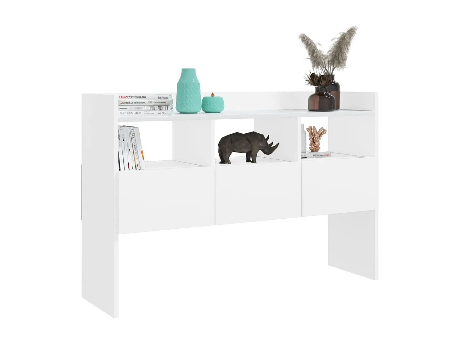 Buffet | Bahut | Meuble de rangement Blanc 105x30x70 cm Bois d’ingénierie