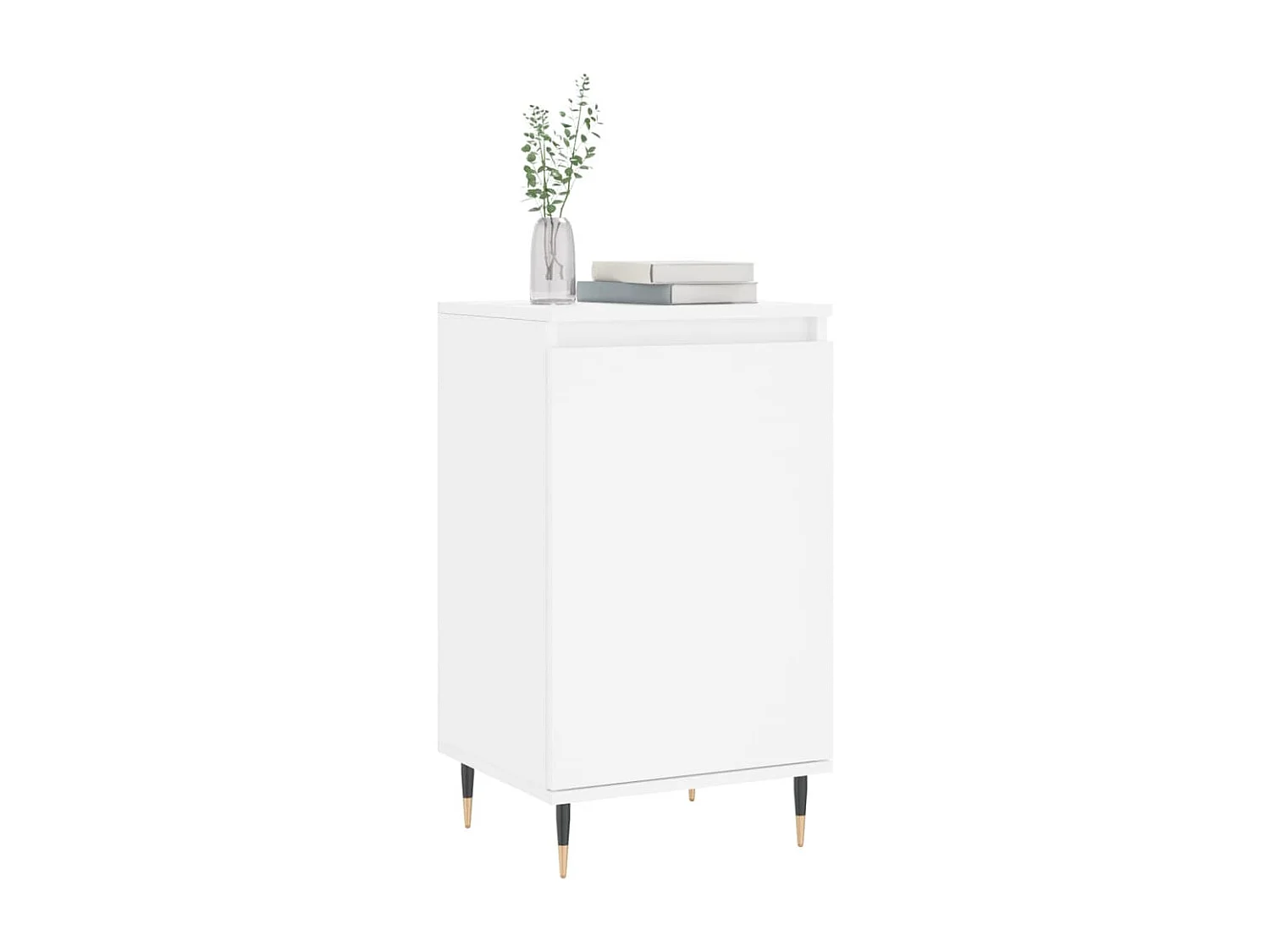 Buffets | Bahuts | Meuble de rangement 2 pcs blanc 40x35x70 cm bois d’ingénierie